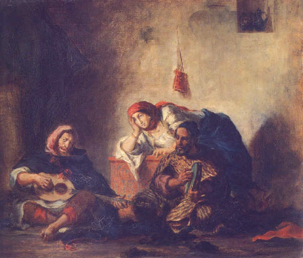 Musiciens Juifs de Mogador - Eugène Delacroix