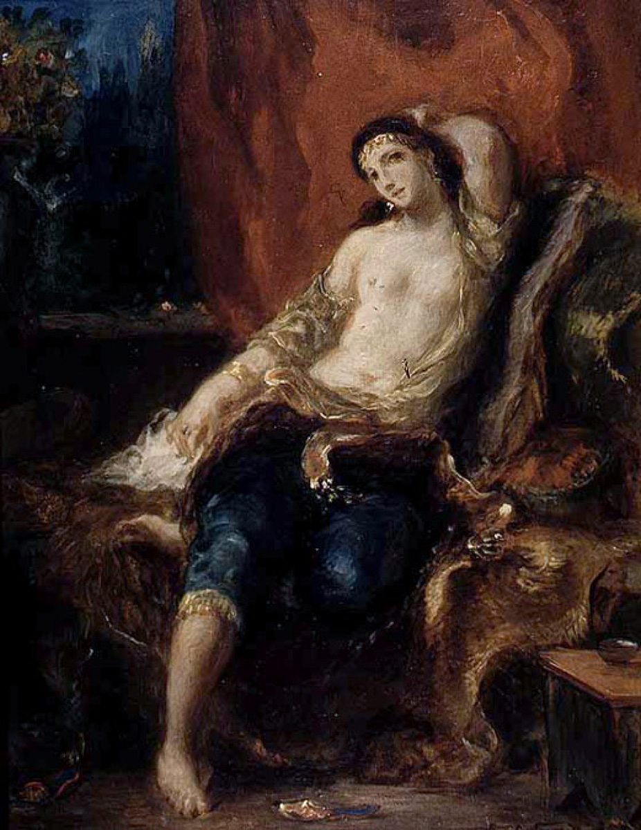 Odalisque - Eugène Delacroix
