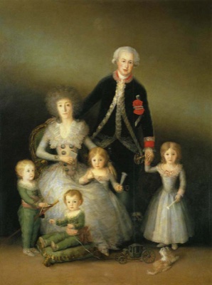La famille du duc d'Osuna