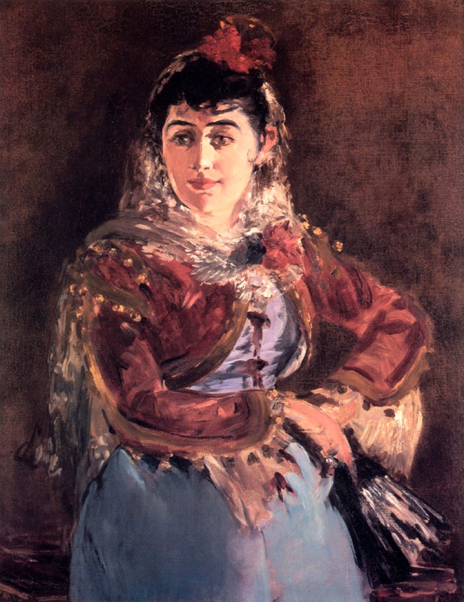 Portrail d'Emilie Ambre dans le rôle de Carmen - Edouard Manet