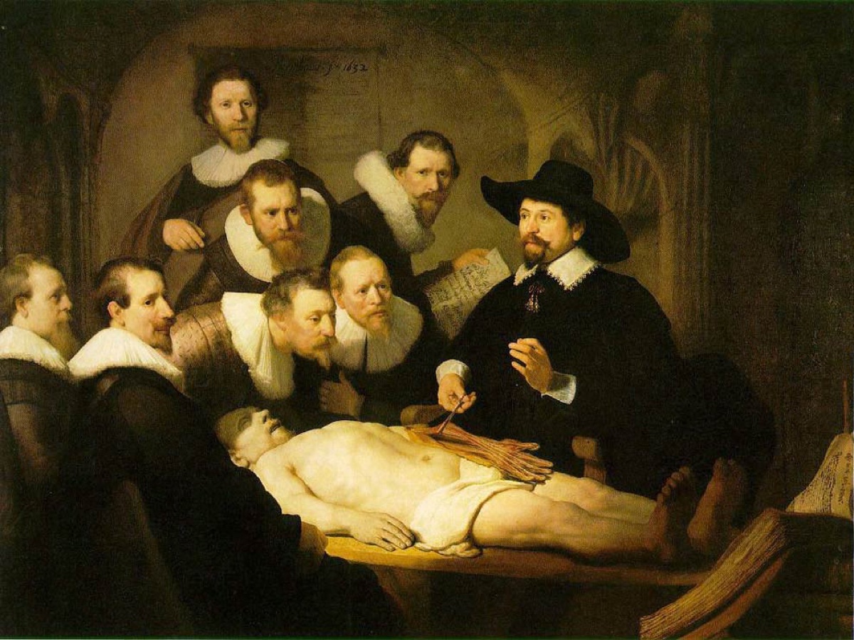 La leçon d'anatomie du Dr Tulp - Rembrandt