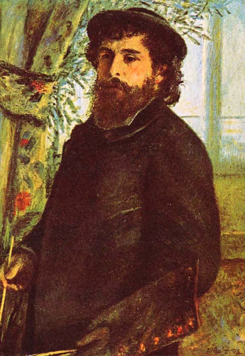 Portrait de Claude Monet - Pierre-Auguste Renoir