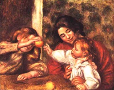 Gabrielle, Jean et une petite fille