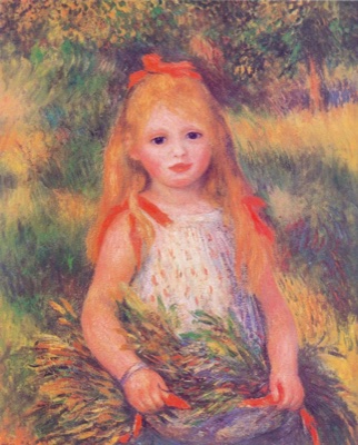 Petite fille à la gerbe