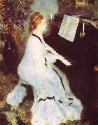 Femme au piano