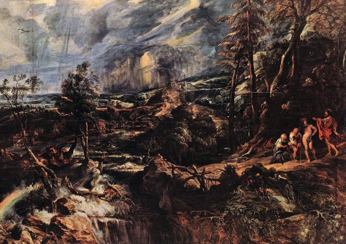 Paysage orageux - Peter Paul Rubens