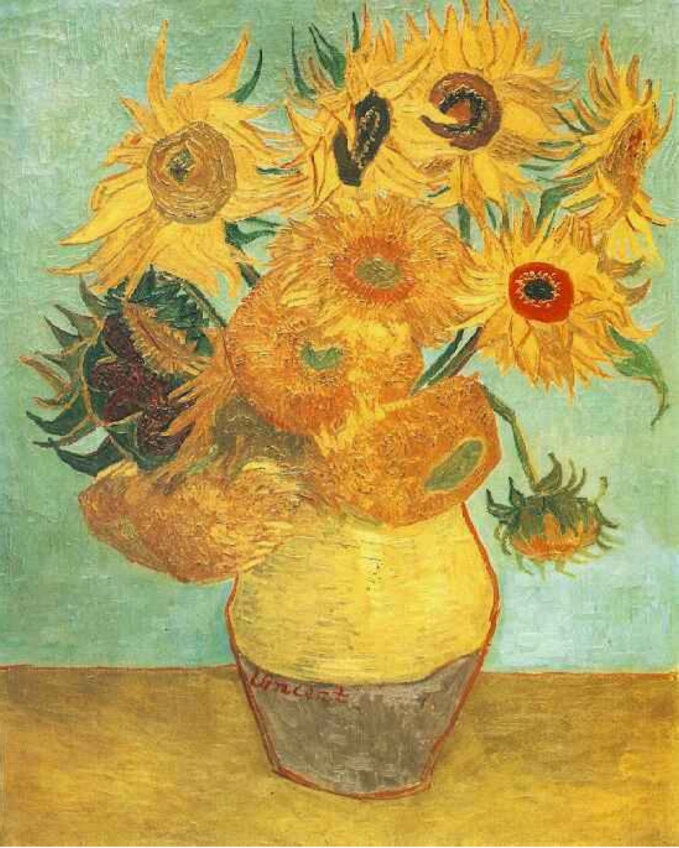 Vase avec douze tournesols - Vincent Van Gogh