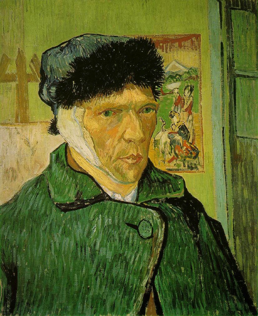 Autoportrait à l'oreille bandée - Vincent Van Gogh