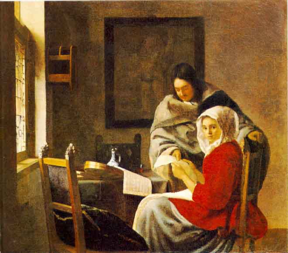 La leçon de musique interrompue - Jan Vermeer