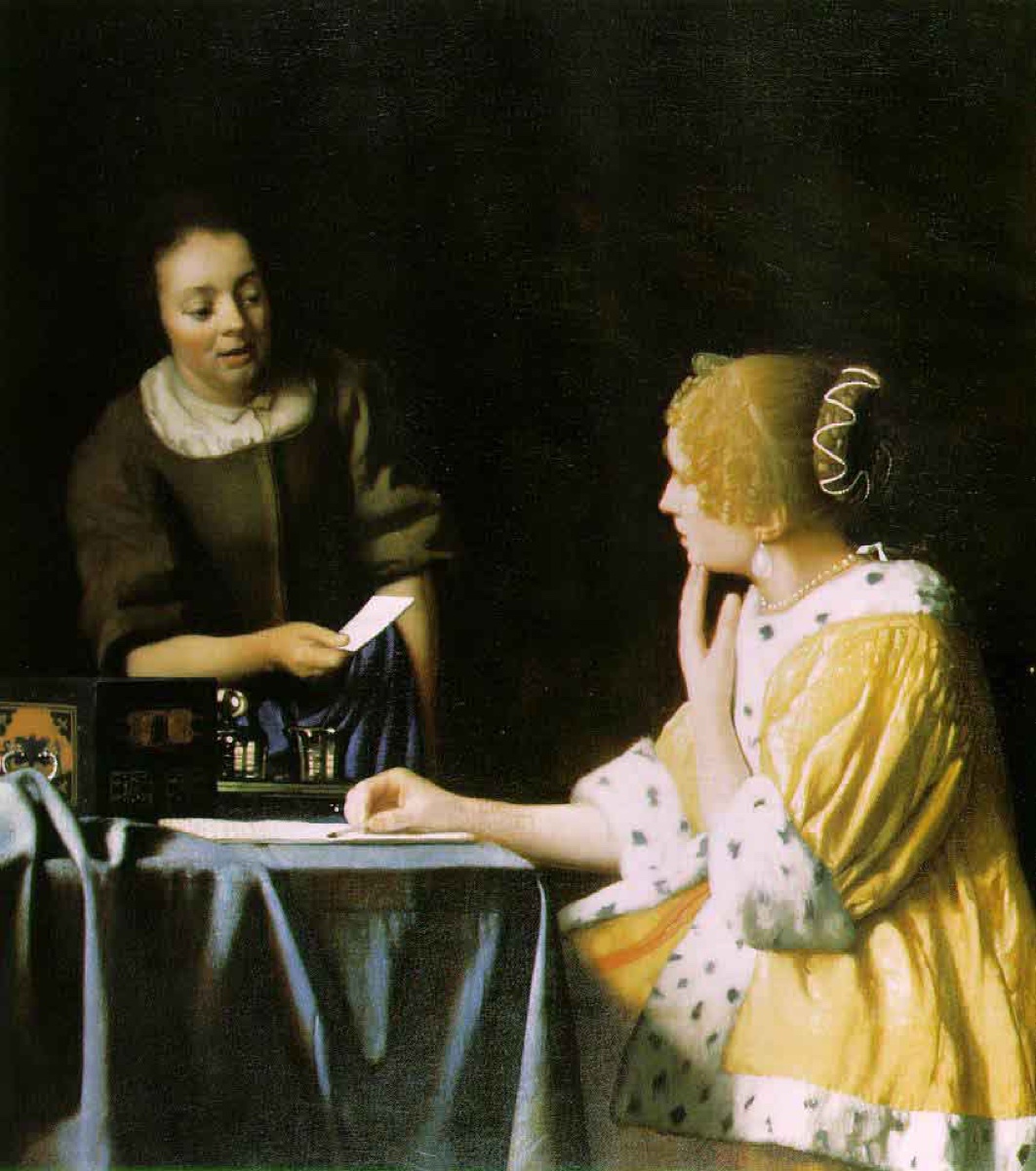 La maîtresse et la servante - Jan Vermeer