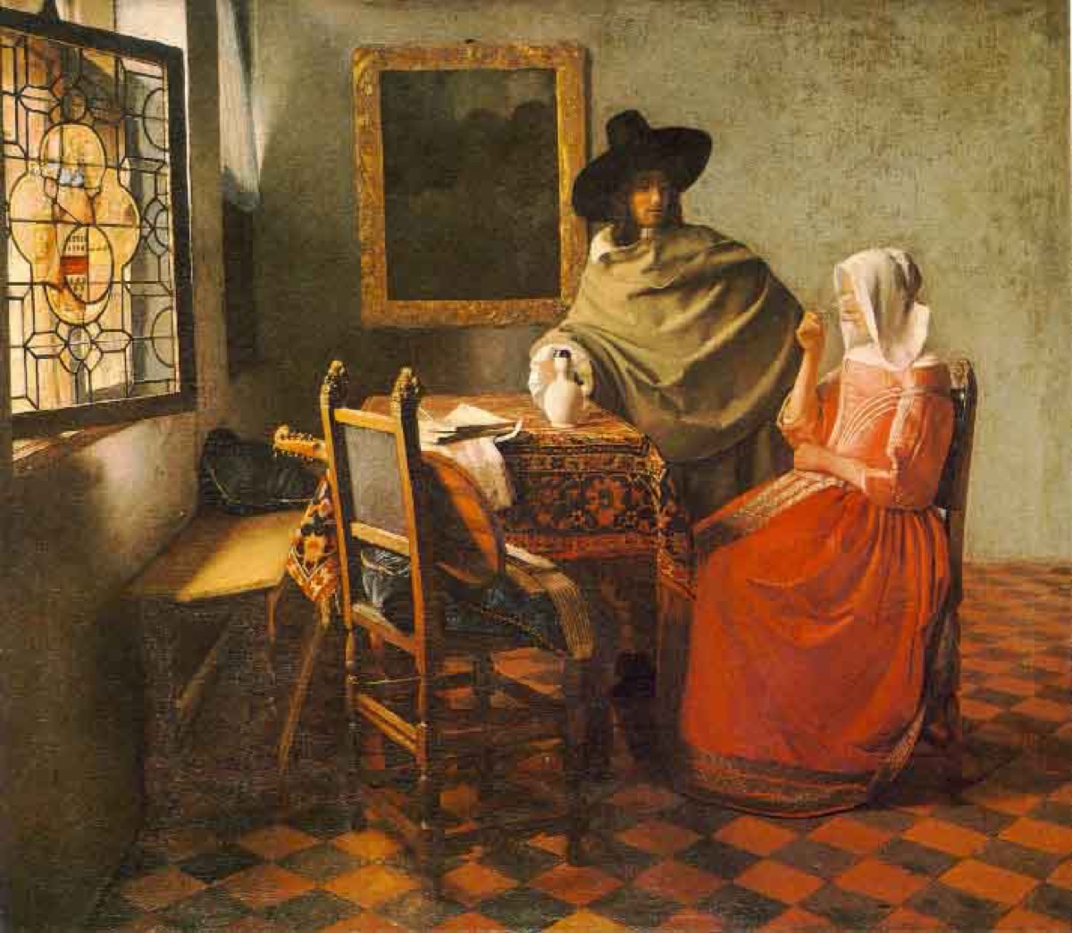 Le verre de vin - Jan Vermeer
