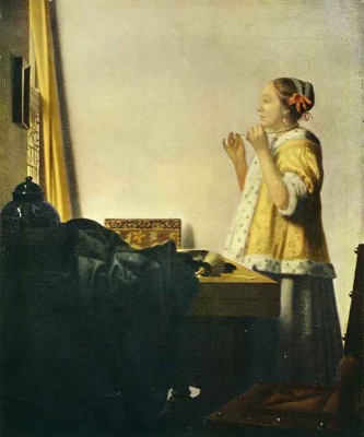 La dame au collier de perles